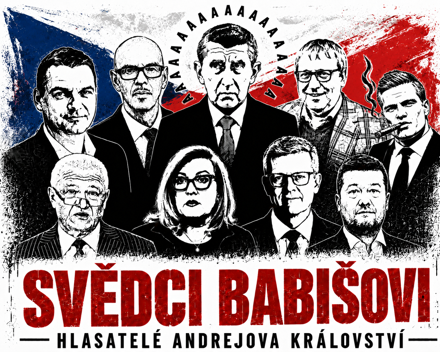 tričko SVĚDCI BABIŠOVI – Hlasatelé Andrejova království v barvě