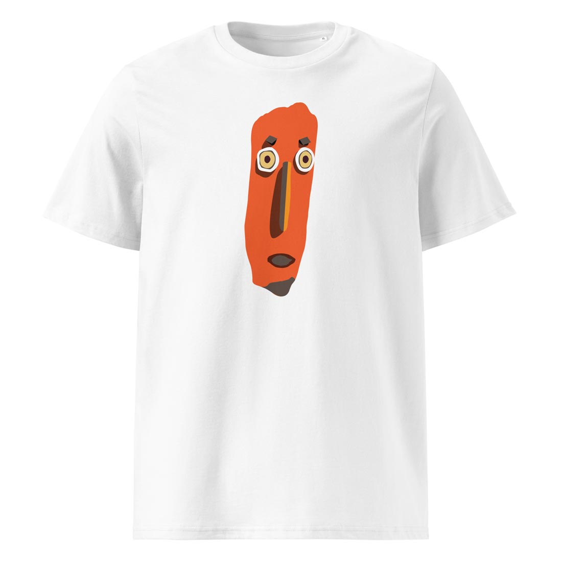 MASK – tričko z bio bavlny s výrazem, který řekne vše za tebe | FleekFox v barvě White