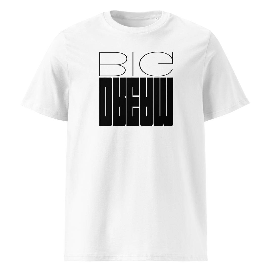 DREAM BIG / BIG DREAM – streetwear tričko z bio bavlny | FleekFox v barvě White