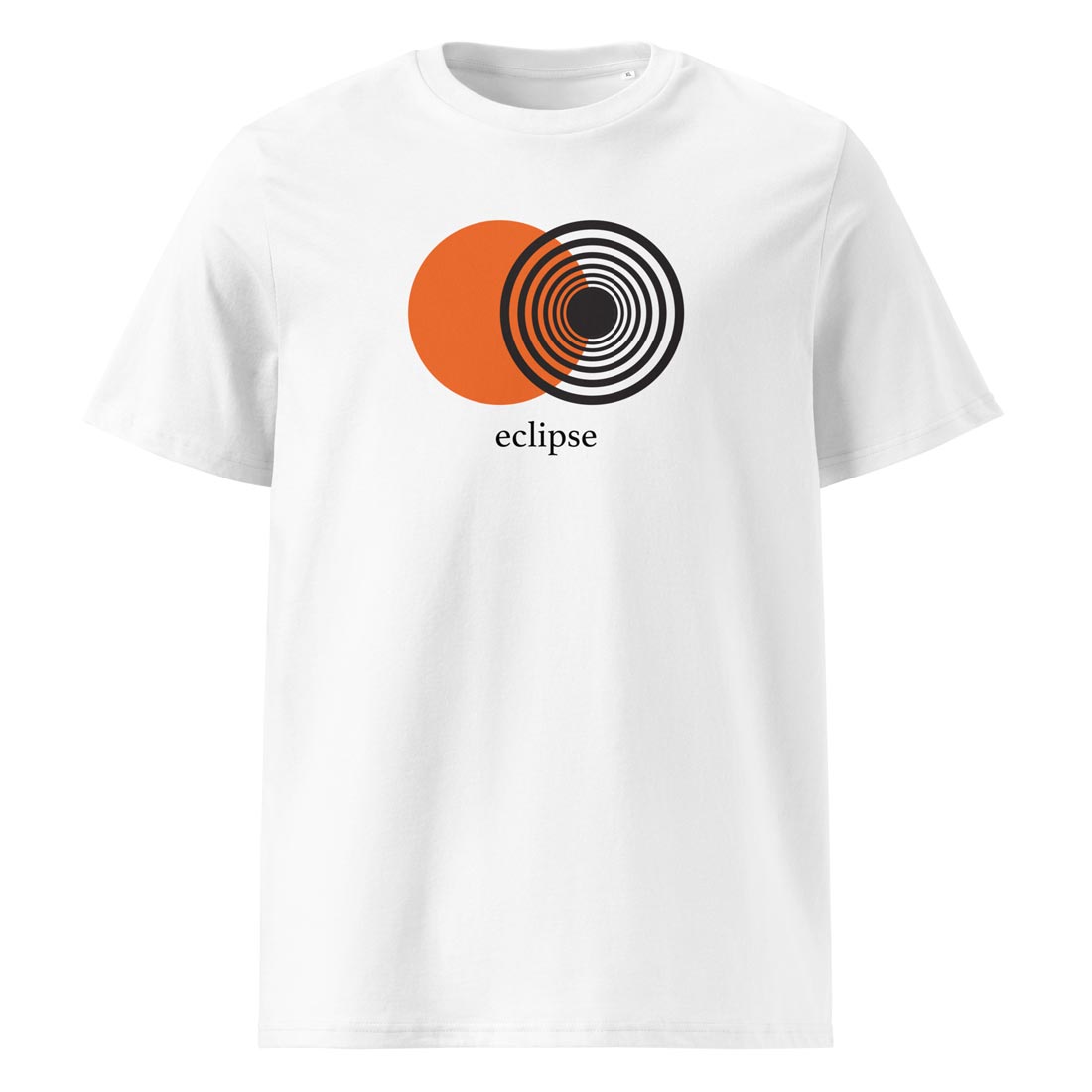 ECLIPSE – streetwear tričko z bio bavlny | FleekFox v barvě White