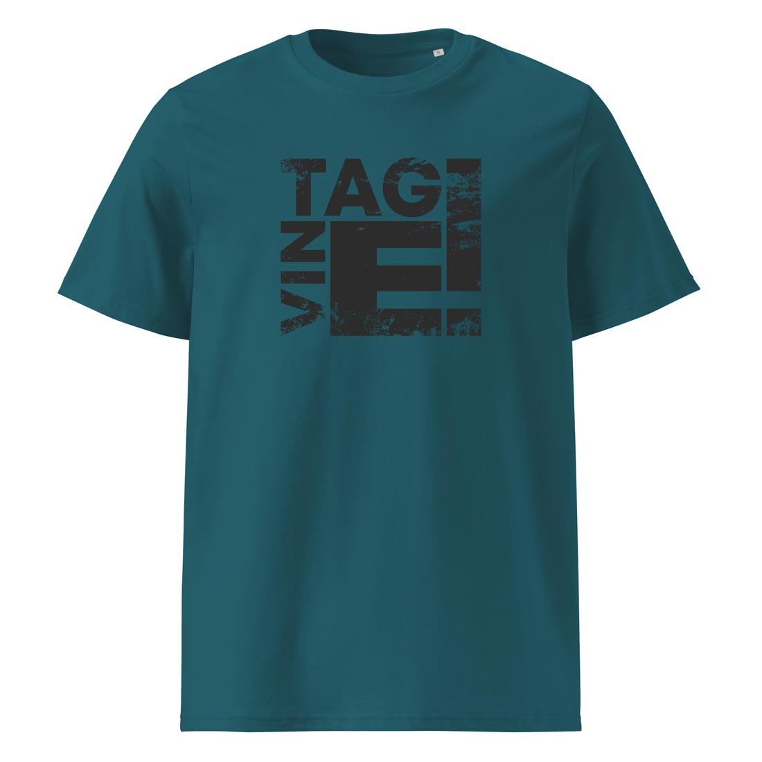 VINTAGE – streetwear tričko z bio bavlny, co vypadá, že už něco zažilo | FleekFox v barvě Stargazer