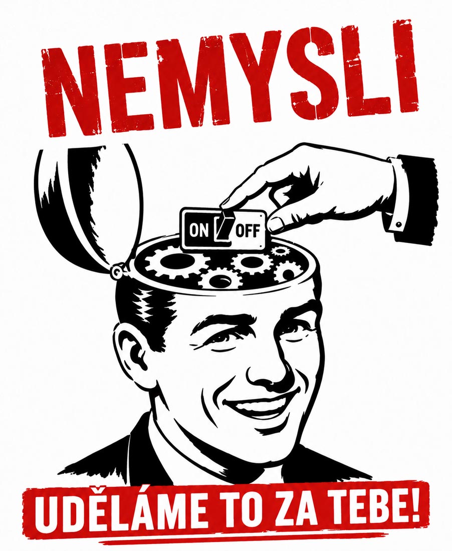 tričko NEMYSLI v barvě