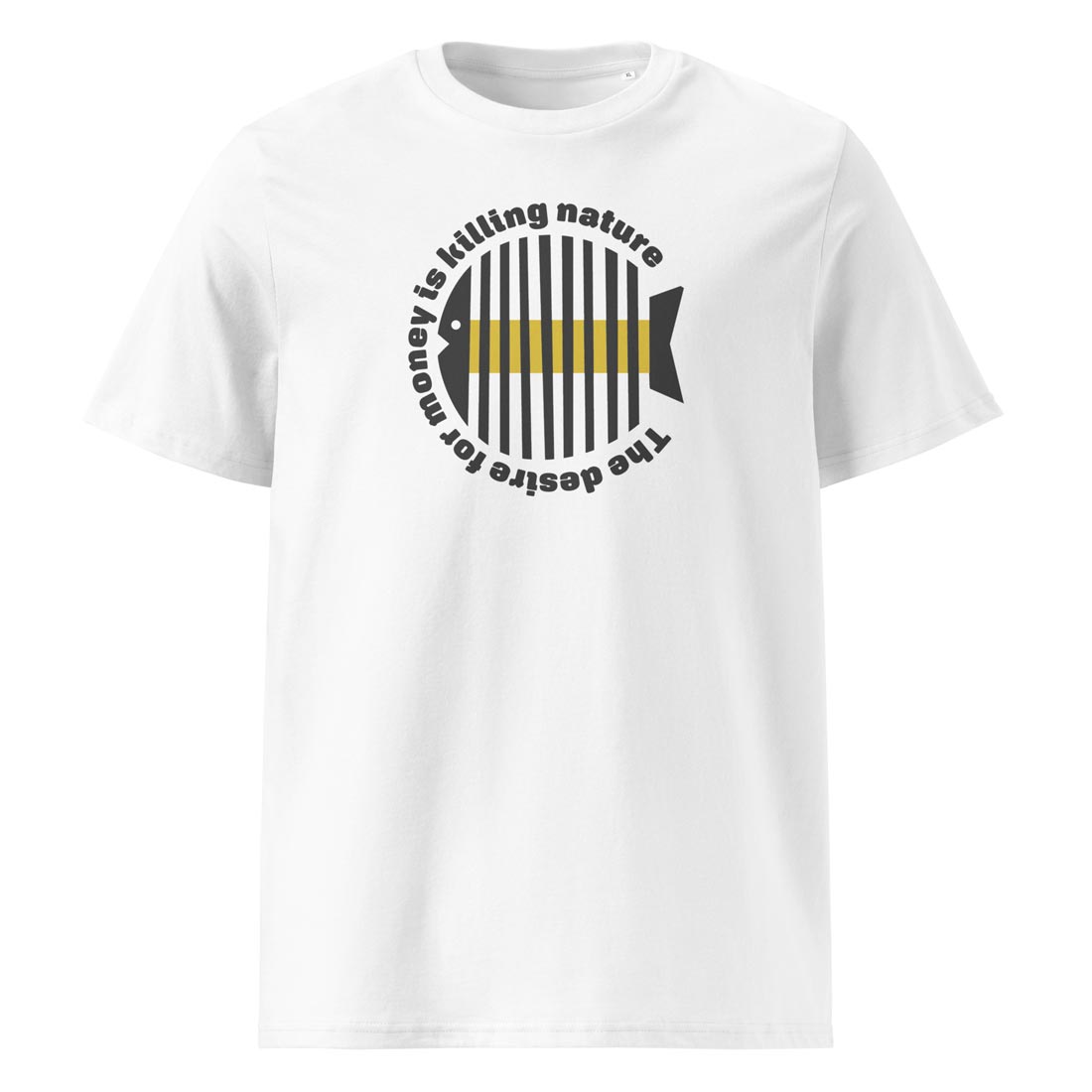 MONEY TRAP – eko tričko z bio bavlny Stanley/Stella s jednoduchou myšlenkou, že peníze nejsou všechno | FleekFox v barvě White