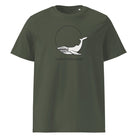 PROTECT THE OCEAN – tričko z bio bavlny s poselstvím pro milovníky moří | FleekFox v barvě Khaki