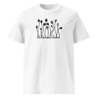 WHO DREAMS, BLOOMS – streetwear tričko z bio bavlny pro snílky a vizionáře | FleekFox v barvě White