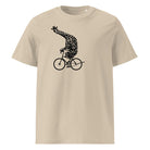 ŽIRAFA NA KOLE – tričko z bio bavlny pro ty, co mají rádi nadhled | FleekFox v barvě Desert Dust