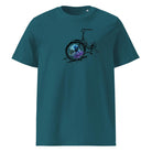 ART BIKE – streetwear tričko z bio bavlny pro cyklisty s duší umělce | FleekFox v barvě Stargazer