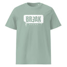 BREAK RULES – streetwear tričko z bio bavlny pro ty, co berou pravidla s rezervou | FleekFox v barvě Aloe