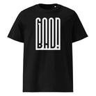 GOOD / BAD – tričko z bio bavlny s optickým efektem pro ty, co nejsou vždycky v lati | FleekFox v barvě Black