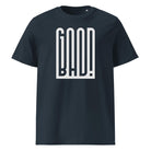 GOOD / BAD – tričko z bio bavlny s optickým efektem pro ty, co nejsou vždycky v lati | FleekFox v barvě India Ink Grey