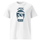 JUST WANNA RIDE – streetwear tričko pro motorkáře | FleekFox v barvě White