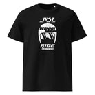 JUST WANNA RIDE – streetwear tričko pro motorkáře | FleekFox v barvě Black
