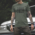 VINTAGE – streetwear tričko z bio bavlny, co vypadá, že už něco zažilo | FleekFox v barvě