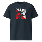 MAKE SOME NOISE – streetwear tričko z bio bavlny pro ty, co neumí být potichu | FleekFox v barvě India Ink Grey