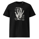 OPEN HAND – vintage tričko z bio bavlny | FleekFox v barvě Black