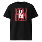 ROCK & ROLL – vintage tričko z bio bavlny pro ROCK&ROLL týpky | FleekFox v barvě Black