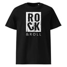 ROCK & ROLL – streetwear tričko pro hudební rebely | FleekFox v barvě Black