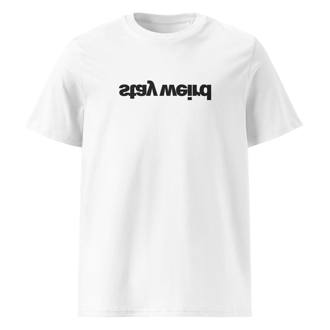 STAY WEIRD – statement tričko z bio bavlny pro ty, co jdou proti proudu | FleekFox v barvě White