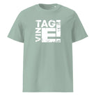 VINTAGE – streetwear tričko z bio bavlny, co vypadá, že už něco zažilo | FleekFox v barvě Aloe